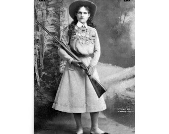 Sharpshooter ANNIE OAKLEY Photo - Etsy 日本