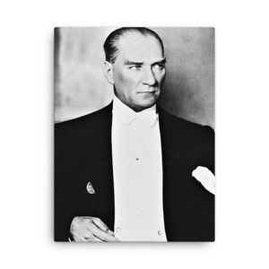 Atatürk (Mustafa Kemal Ataturk) Canvas Print - Canvas Wall Art