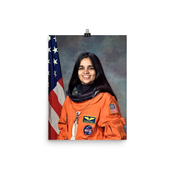 Kalpana Chawla In Moon