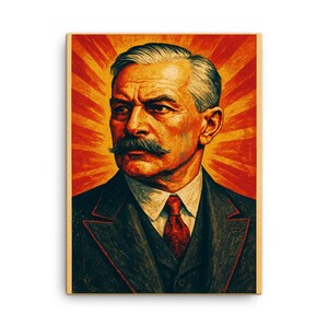 Erik Scavenius Canvas Print: Historic Danish Statesman Portrait