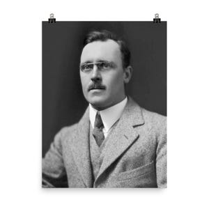 Ernest Marsden Vintage Scientist Poster: Unique Physics Wall Art