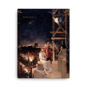Jean-Charles Cazin: Parisian Vintage Canvas Print - Fine Art Wall Decor