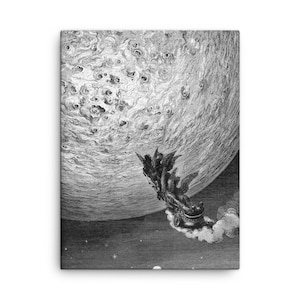 Gustave Doré Orlando Furioso Canvas Print: Renaissance Wall Art