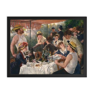 Renoir &#39;Luncheon of the Boating Party&#39; Framed Art Print
