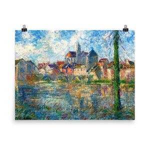 Gustave Loiseau Impressionist Poster: French Landscape Art Print