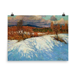In Algonquin Park, Winter by Tom John Thomson Poster Print