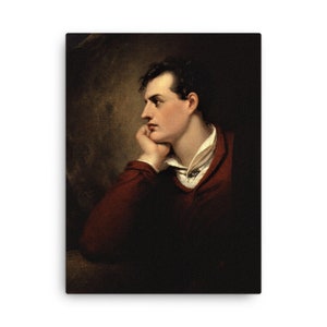 Lord Byron Canvas Print - Canvas Wall Art