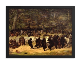 Amazon.com: Dancing Bears by William H. Beard Fine Art Print