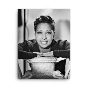 Josephine Baker Leinwanddruck – Leinwand-Wandkunst