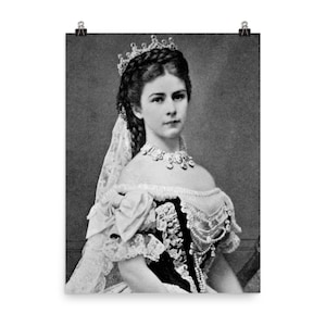 Empress Elisabeth (Sisi) of Austria Poster Print
