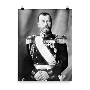 Nicolas II de Russie Affiche Print