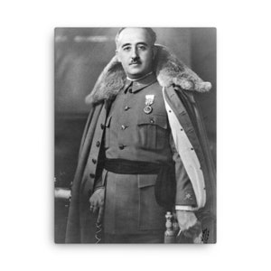 Francisco Franco Canvas Print - Canvas Wall Art