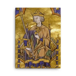 Louis IX of France Canvas Print – Canvas Wall Art