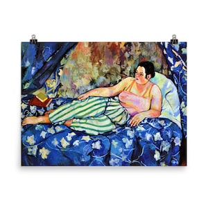 The Blue Room by Suzanne Valadon Poster Print