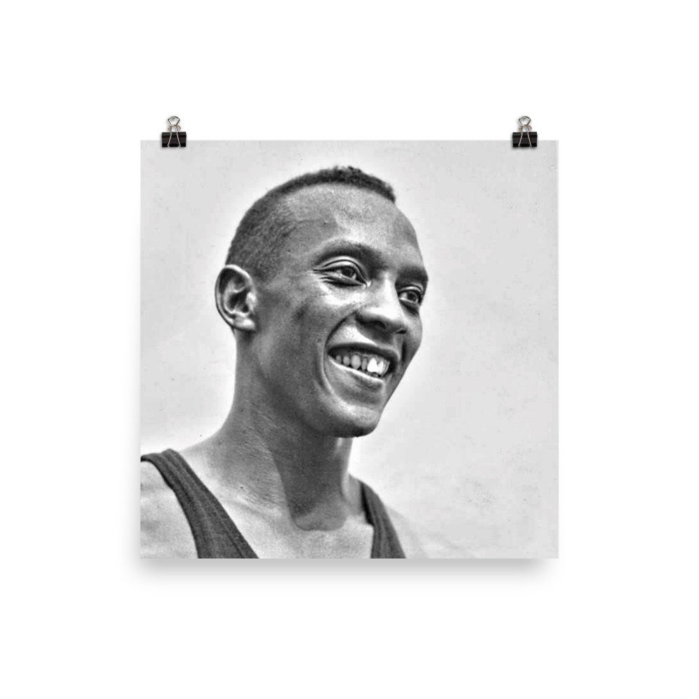 Jesse Owens Poster Print - Etsy