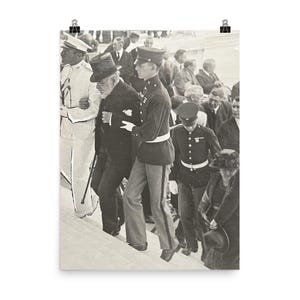 Robert T. Lincoln at the Dedication of the Lincoln Memorial, May 1922 Poster Print