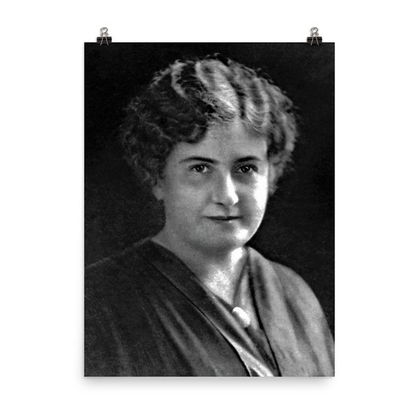 Maria Montessori Poster Print