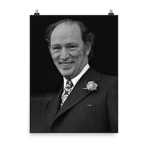 Pierre Elliott Trudeau Poster Print