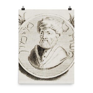 Moses Maimonides Poster Print