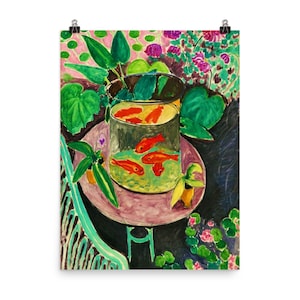 The Goldfish by Henri Matisse Poster Print