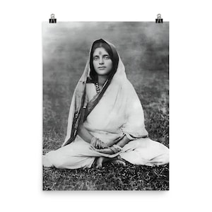 Sri Anandamayi Ma Poster Print