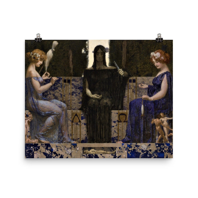 The Three Fates by Alexander Rothaug Poster Print - Etsy