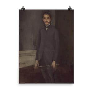 George Washington Vanderbilt II by James McNeill Whistler Poster Print