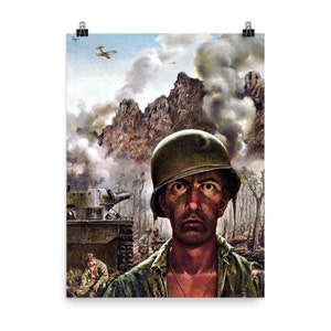 2000 Yard Stare by Tom Lea Poster Print