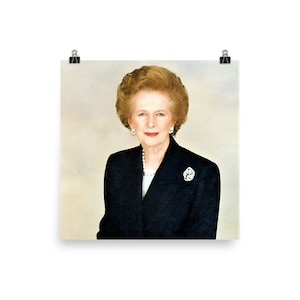 Margaret Thatcher Poster