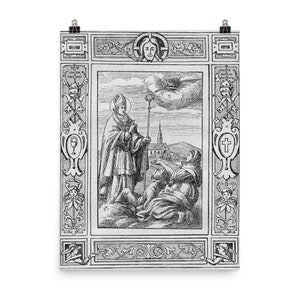 Saint Valentine Poster Print
