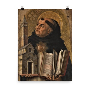 St. Thomas Aquinas Poster Print