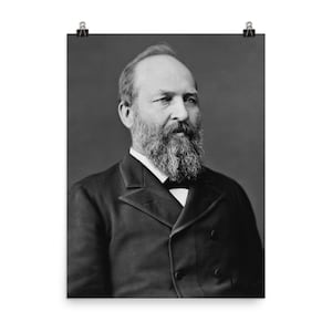James A. Garfield Poster Print