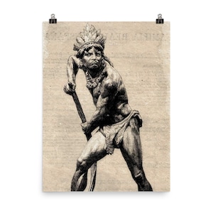 Caupolicán Poster Print