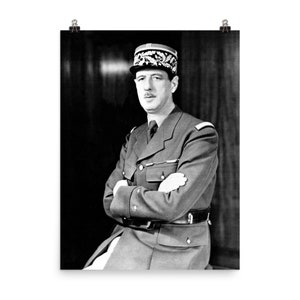 Cartel de Charles de Gaulle