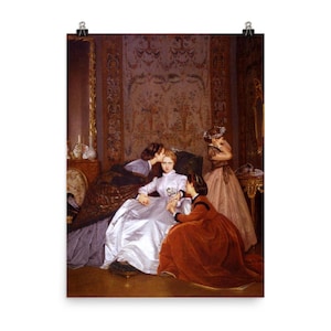 The Reluctant Bride by Auguste Toulmouche Poster Print