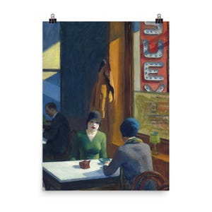 Edward Hoppers Chop Suey Print: Kultige amerikanische Wandkunst