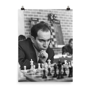 Mikhail Tal at the 'Tournament of Stars' (Montréal, 1979).