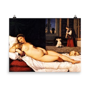 The Venus of Urbino by Titian Poster Print