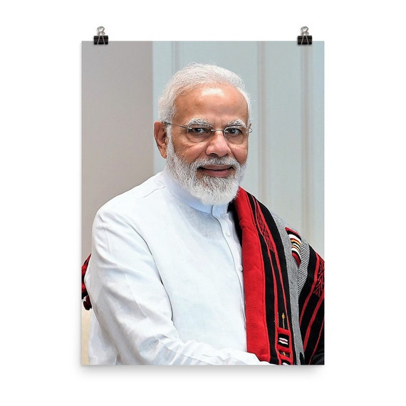 Buy Narendra Modi Poster Online in India Etsy