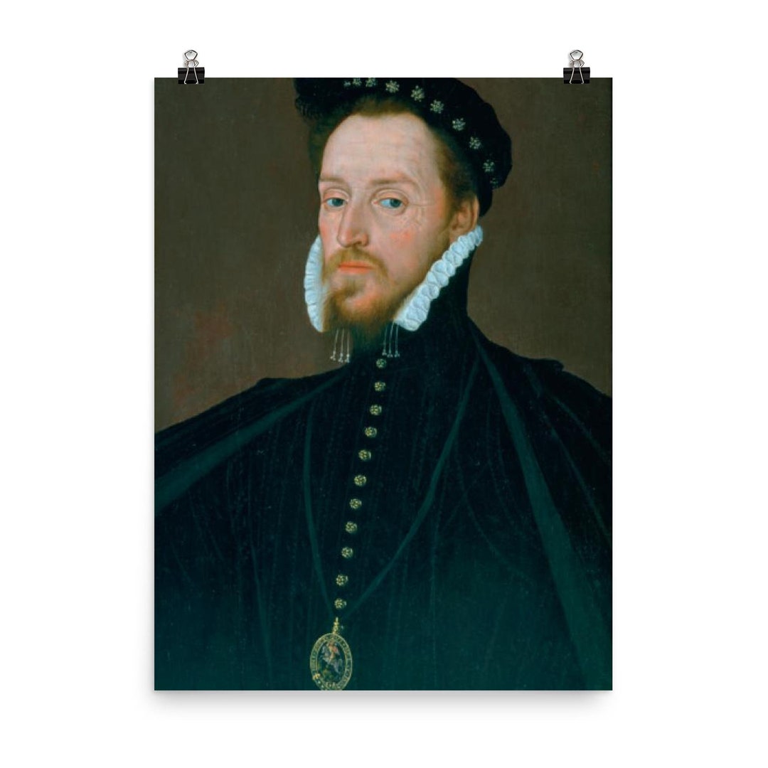 Henry Carey 1st Baron Hunsdon Poster Print 18” X 24” Etsy
