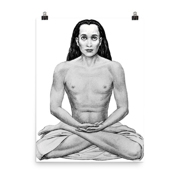 Mahavatar Babaji Poster Print