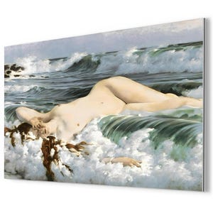 Birth of Venus Metal Print: Museum Style Classical Wall Art