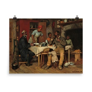 Pastors Visit by Richard Norris Brooke Poster Print