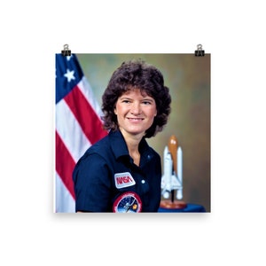 Sally Ride Poster Print - Etsy
