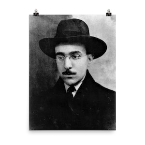 Impresión del cartel de Fernando Pessoa