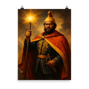 Kamehameha III Poster: Historic Hawaiian Monarch Art, Deluxe Wall Decor
