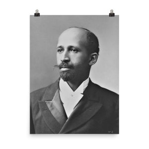 W.E.B Du Bois Poster Print