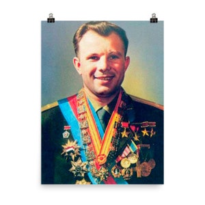 Yuri Gagarin Poster