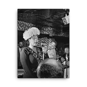Ella Fitzgerald Canvas Print - Canvas Wall Art