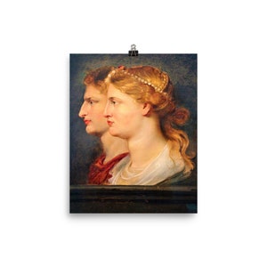 Agrippina and Germanicus by Peter Paul Rubens Poster Print